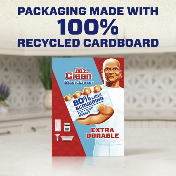 Mr. Clean Magic Eraser Extra Durable All-Purpose Cleaning Pads with Durafoam, 7 Ct - Image 6