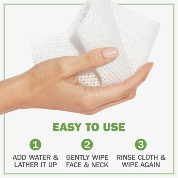 (3 pack) Olay Daily Facials Sensitive Cleansing Cloths, Fragrance-Free, 33 Count - Image 5