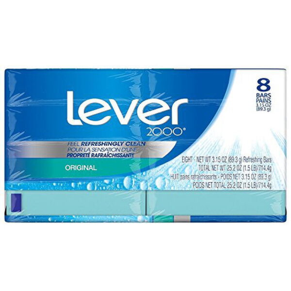 Lever 2000 original bar, 3.15 oz Bars (Pack of 8) - Image 3