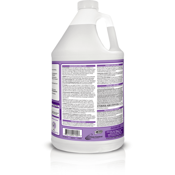 OdoBan Disinfectant Concentrate and Odor Eliminator, 2 Gallons, Lavender Scent - Image 5