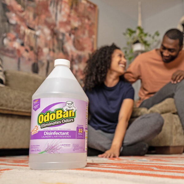 OdoBan Disinfectant Concentrate and Odor Eliminator, 2 Gallons, Lavender Scent - Image 8